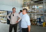 Gradonačelnik Bosilj i zamjenik Marković obišli novi centar tvrtke S-Color