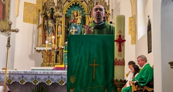 Maruševčani poželjeli dobrodošlicu novom župniku: "Dobro nam došli velečasni Marijan"