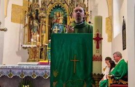 Maruševčani poželjeli dobrodošlicu novom župniku: "Dobro nam došli velečasni Marijan"