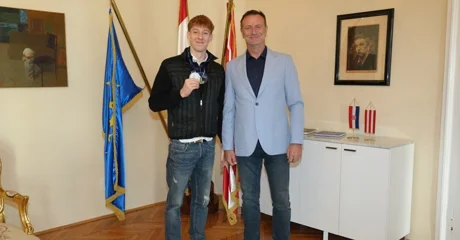 Gradonačelnik Bosilj primio zlatnog Matea Žugeca: Pokazao je da spada u sam vrh svjetske gimnastike!