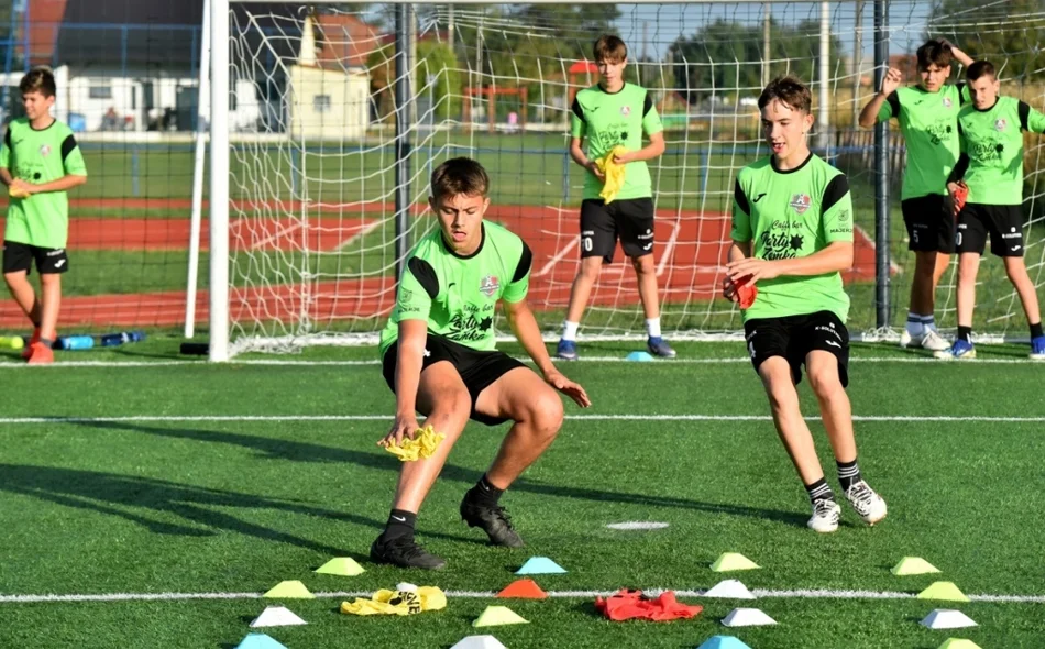 Prvi nogometni koraci  na Sportskom centru u Majerju
