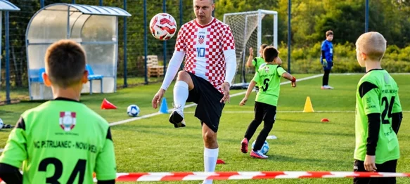 Prvi nogometni koraci  na Sportskom centru u Majerju
