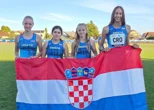 Issa Vlahek (druga slijeva) sa svojim reprezentativnim kolegicama