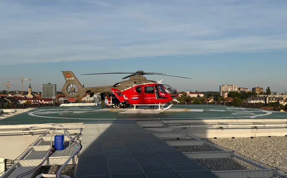 Iz Varaždina pacijent hitno prevezen u KB Dubrava