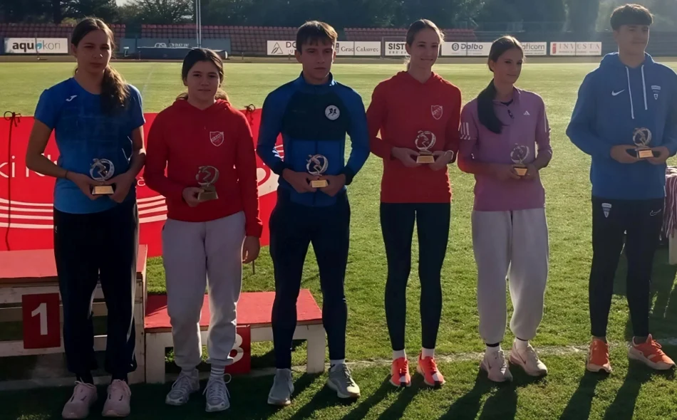 Karla Obranović i Issa Vlahek proglašene najboljim atletičarkama Hrvatske atletske lige sjever za 2026. godinu!