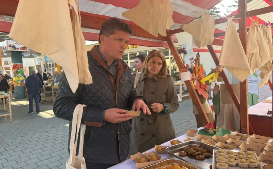 Mali zeleni potrošači na varaždinskoj tržnici: Djeca uče kako čuvati hranu i okoliš