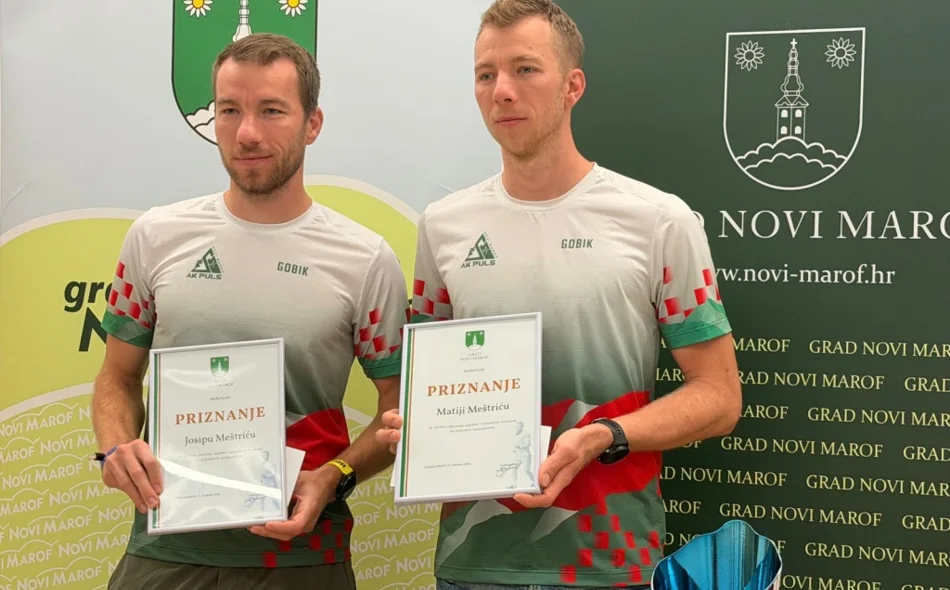 Novi Marof ponosan je na uspjehe braće Meštrić i njihov doprinos razvoju atletike u gradu