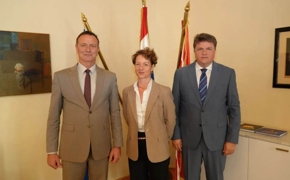 Veleposlanica Kraljevine Nizozemske Charlotte van Baak u nastupnom posjetu Varaždinu