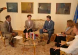 Veleposlanica Kraljevine Nizozemske Charlotte van Baak u nastupnom posjetu Varaždinu