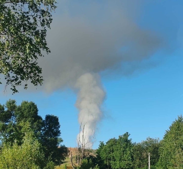 Jerovec odlagaliste otpada pozar foto Grad Ivanec 1 20250702