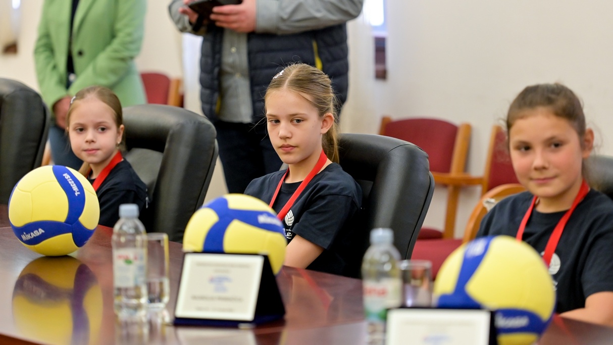 Zenski odbojkaski klub Ivanec prijam Varazdinska zupanija 2 20250520