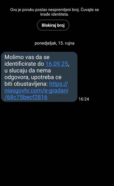 lazna poruka e gradani