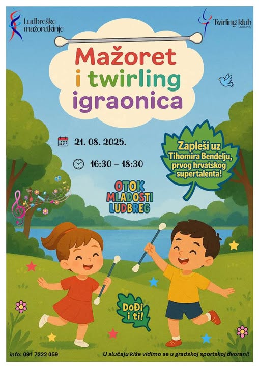 mazoret i twirling igraonica