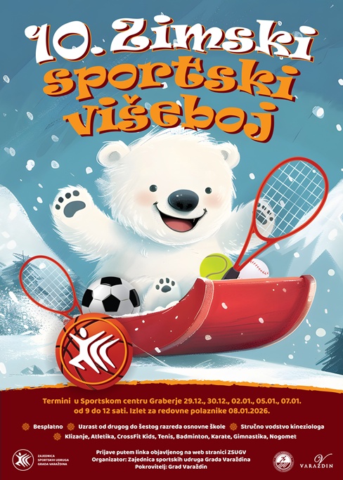 plakat 10. Zimski sportski viseboj 20251220